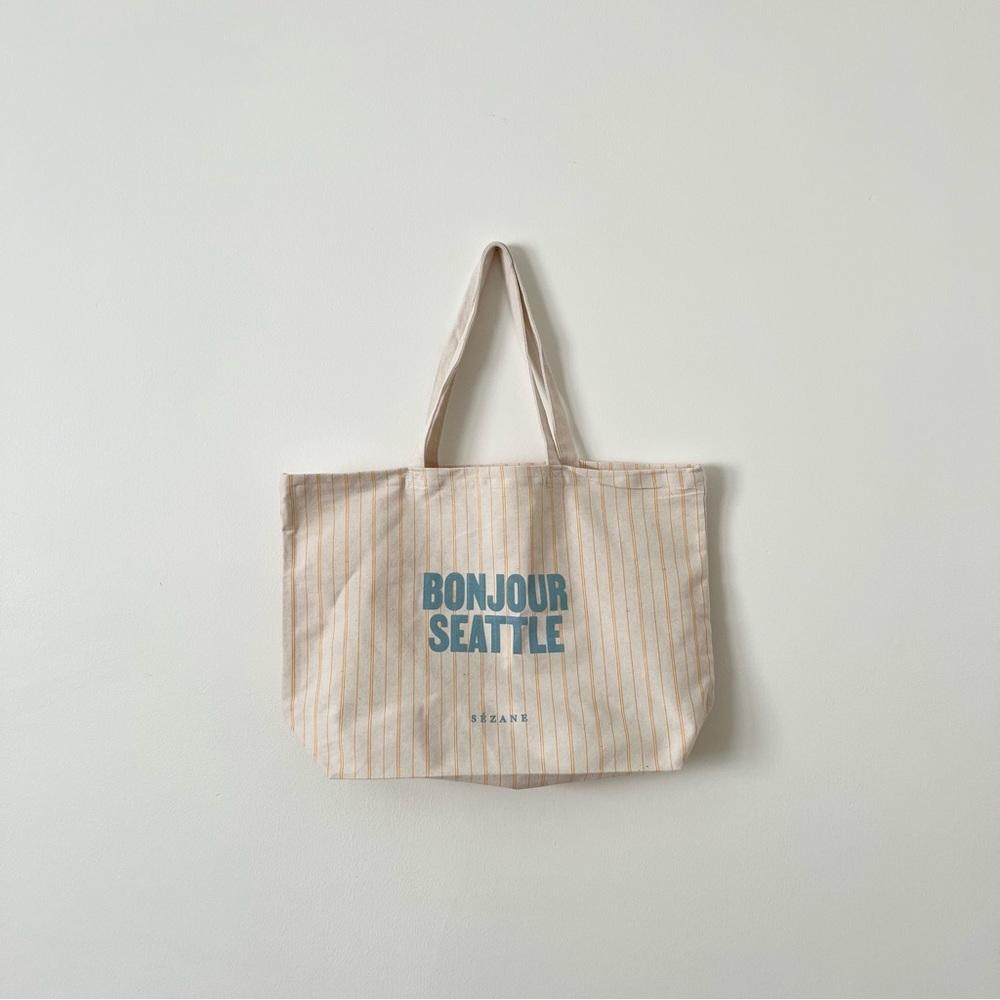 Sezane Bonjour Seattle Tote